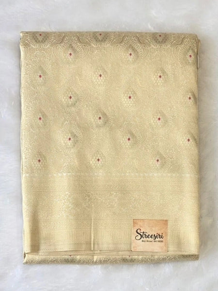 Brocade Semi Silk Saree