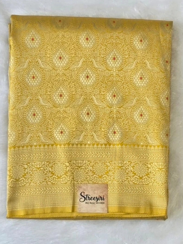 Brocade Semi Silk Saree