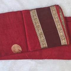 Suhani  Mehandi Green Tussar Silk Saree