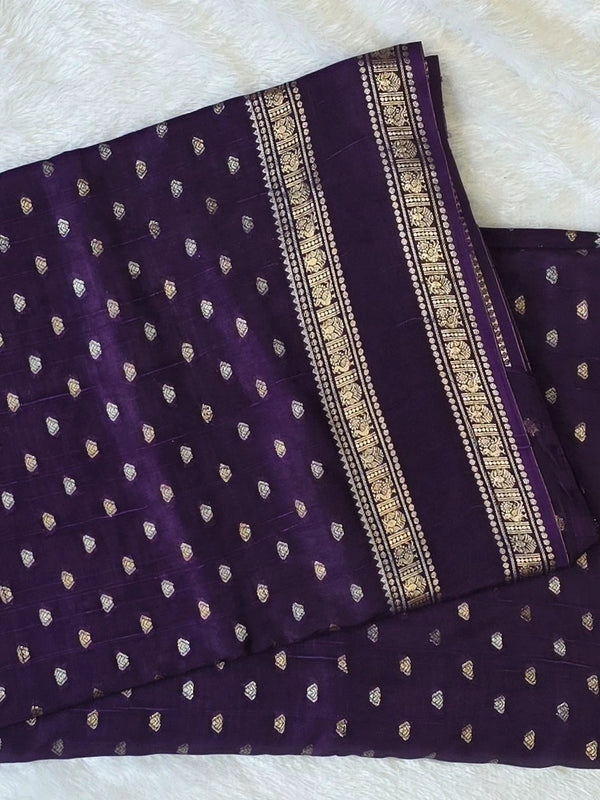 Buttas Semi Silk Saree