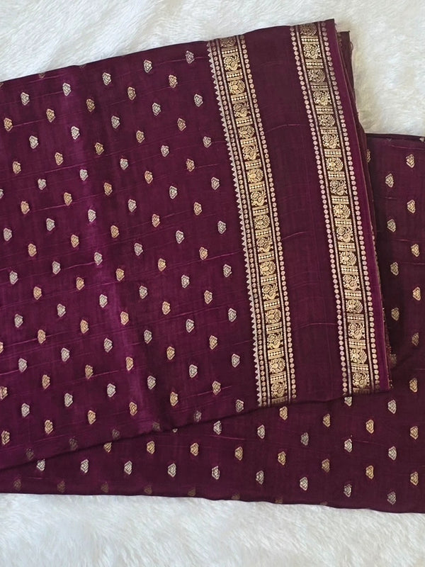 Buttas Semi Silk Saree