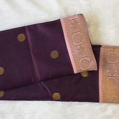 Temple Tower Semi Silk Saree