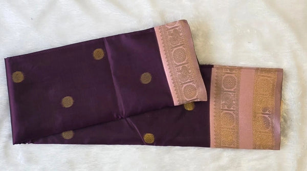 Temple Tower Semi Silk Saree