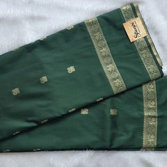 Sanchitha Semi Silk Green