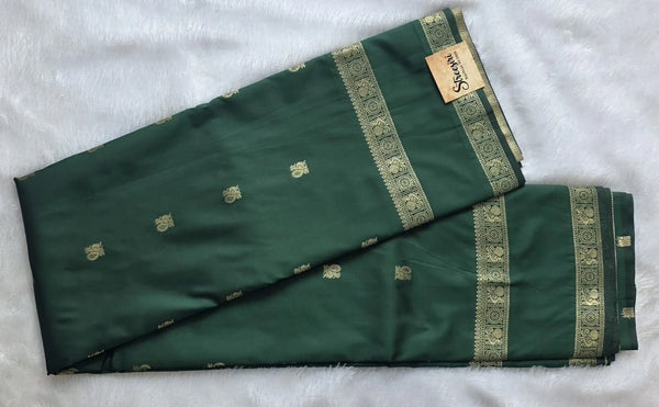 Sanchitha Semi Silk Green