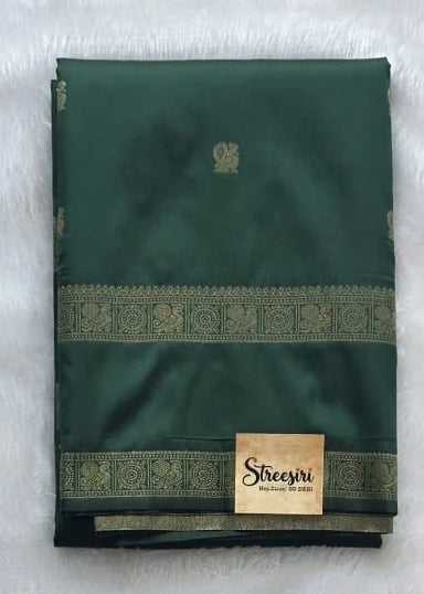 Sanchitha Semi Silk Green