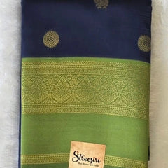 Temple Tower Semi Silk Saree