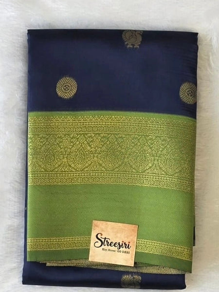 Temple Tower Semi Silk Saree