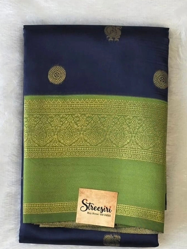 Temple Tower Semi Silk Saree