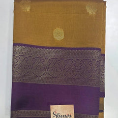 Temple Tower Semi Silk Saree