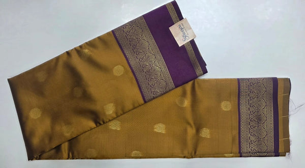 Temple Tower Semi Silk Saree