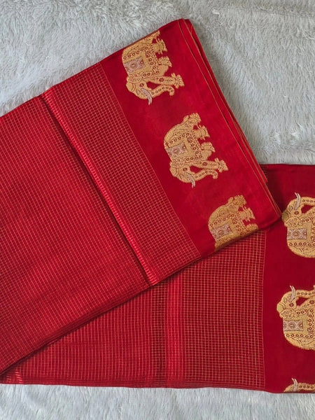 Russian Semi Silk Saree