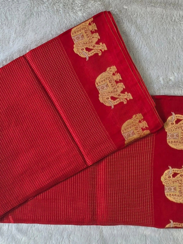 Russian Semi Silk Saree