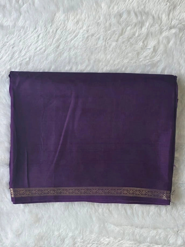 Viscose Elephant Crepe Silk Saree