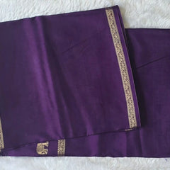 Viscose Elephant Crepe Silk Saree