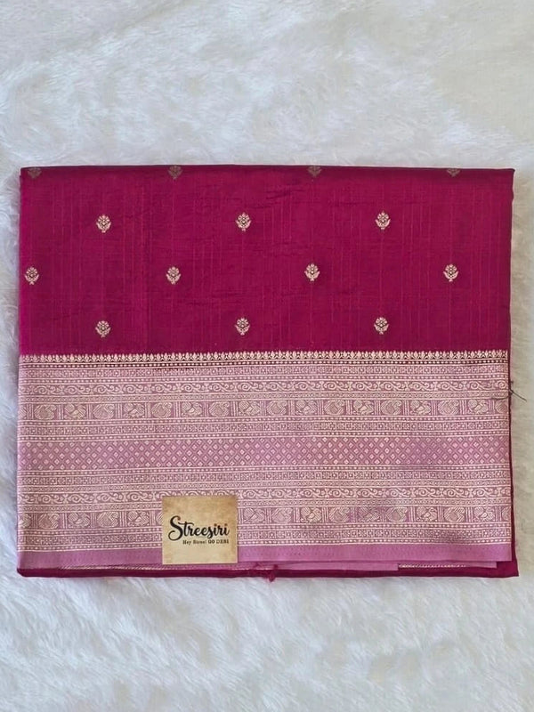 Contrast Semi Silk Saree