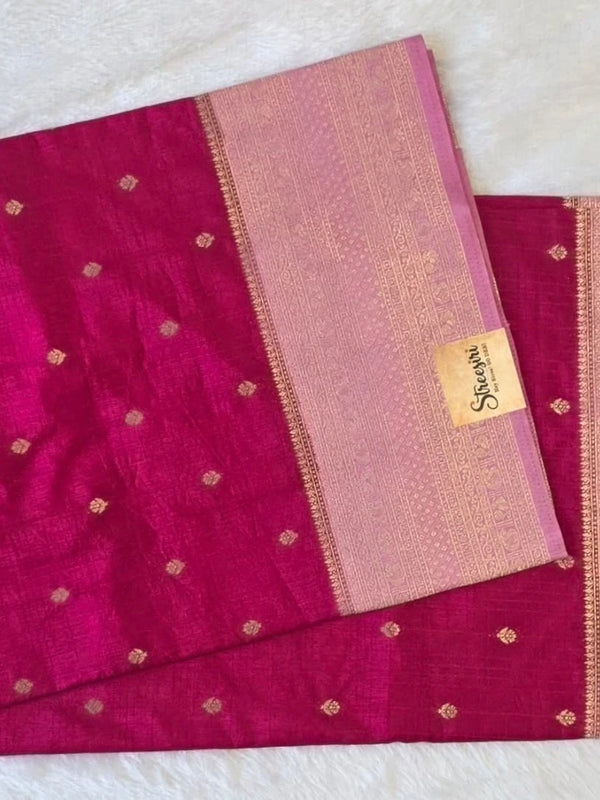 Contrast Semi Silk Saree