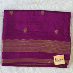 Contrast Semi Silk Saree
