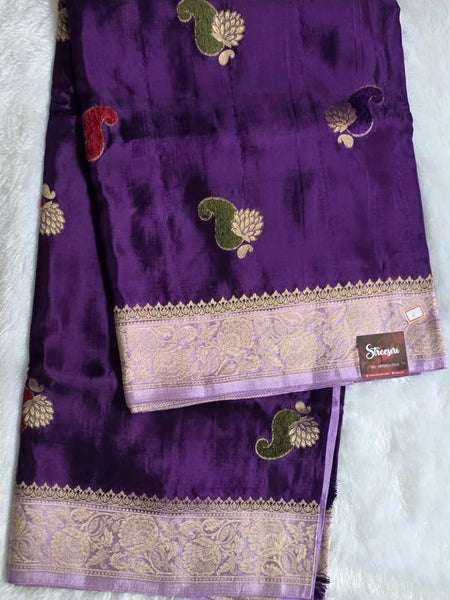 Contrast Semi Silk Sarees