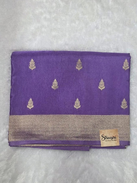 Viscose Dolar -Lavender Saree