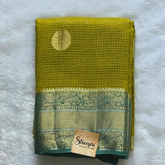 Semi Silk - Yellow And Blue