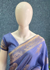 Semi Silk Blue Gold
