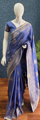 Semi Silk Blue Gold
