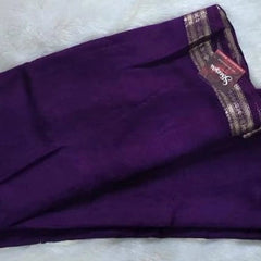 Assam contrast  Semi Silk Saree