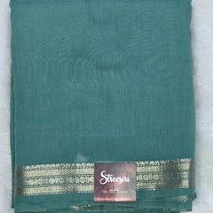 Assam contrast  Semi Silk Saree
