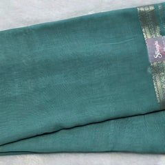 Assam contrast  Semi Silk Saree