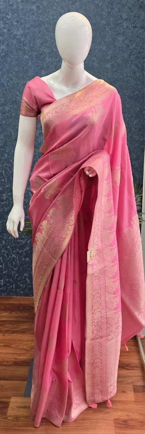 Semi Silk Baby Pink Gold