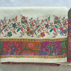 Floral  Kani Silk Saree