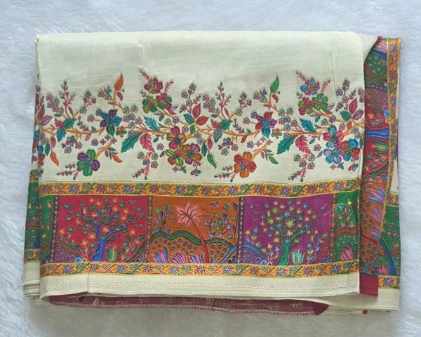 Floral  Kani Silk Saree