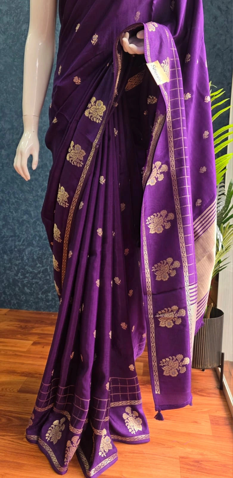 Semi Silk Purple