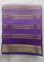 Pure Mysore Silk Lavender  Purple