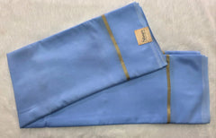 Pure Mysore Silk Light Blue
