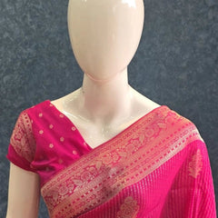 SEMI SILK RANI PINK