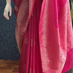 SEMI SILK RANI PINK