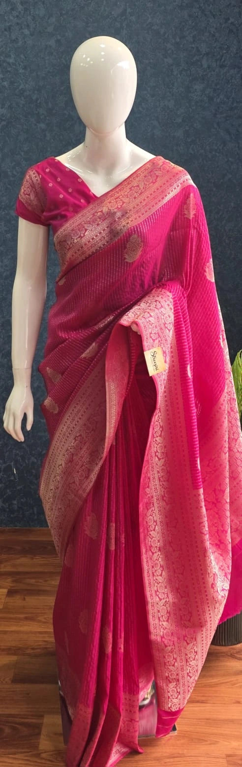 SEMI SILK RANI PINK