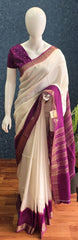 Viscose Checks White Purple