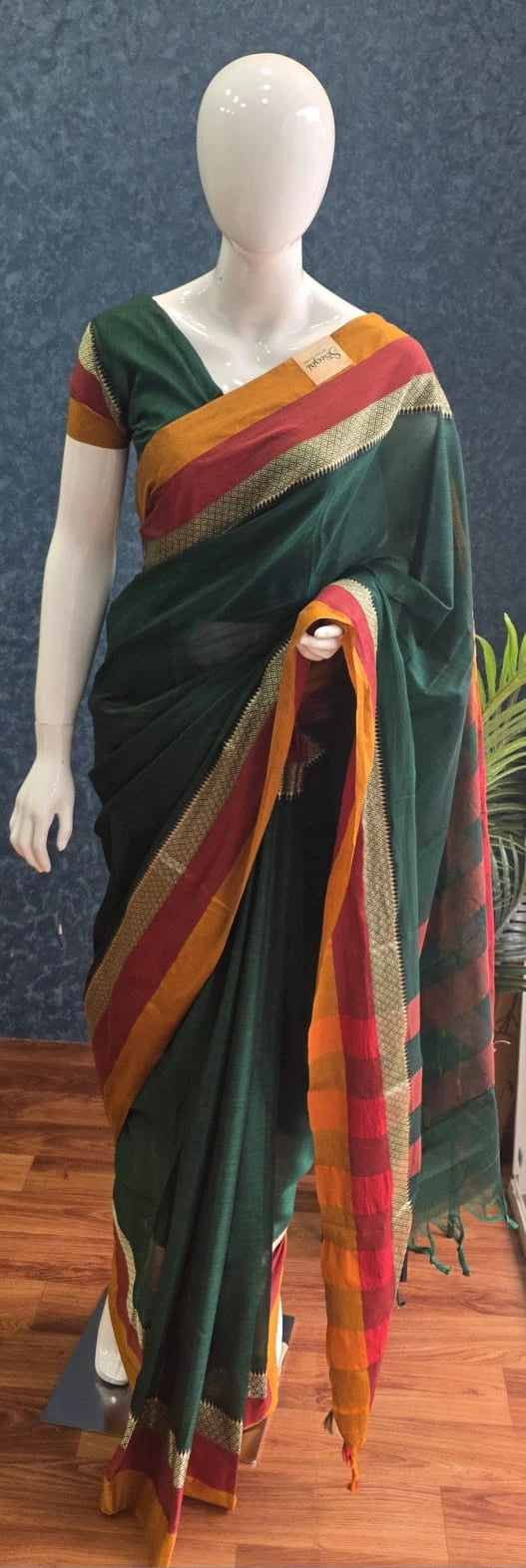 Narayanpet Cotton Green Red