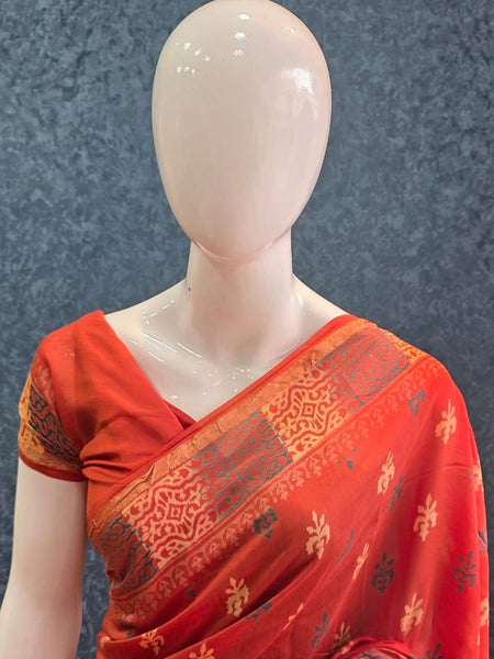 Soft Cotton Silk Saree
