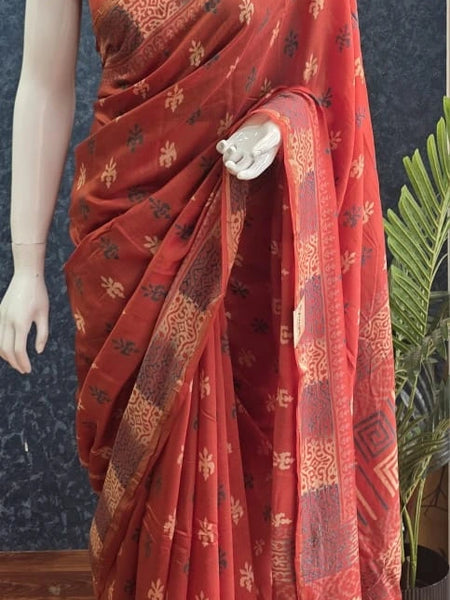 Soft Cotton Silk Saree