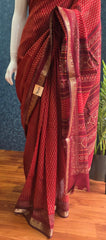 Soft Silk red Maroon