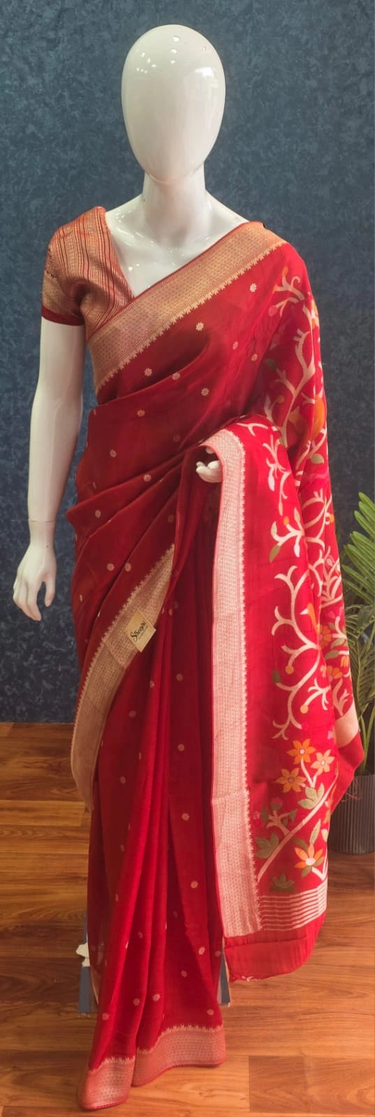 Raw Tussar Silk Brown