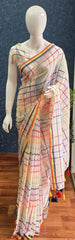 Bengal Cotton White Checks