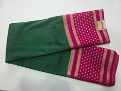 Bentex Butta Crepe - Green Pink
