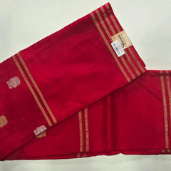 Contrast Crepe Silk Saree