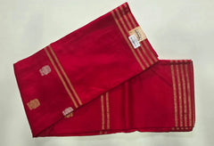 Crepe Silk Red Bottle Green