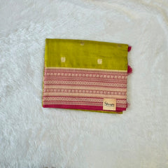 Contrast Viscose Saree